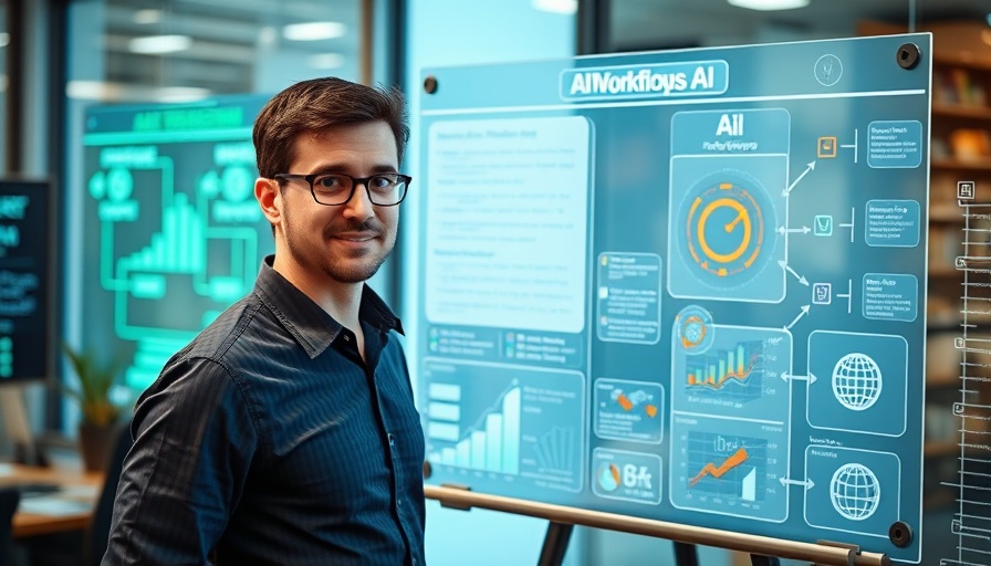 AI agents in workflow orchestration presentation with diagrams and expert.