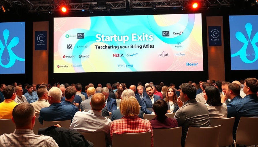 Panel on African startup exits at conference stage.