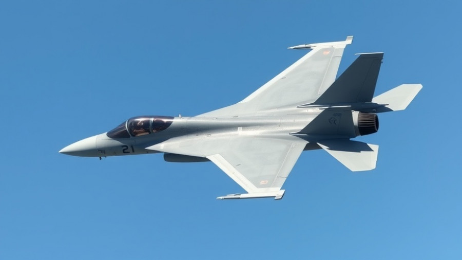 NATO fighter jet patrols clear skies, enhancing defense.