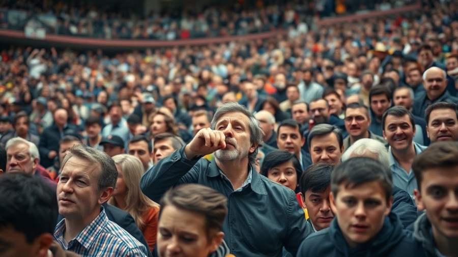 Urgent scene of a stampede at Odinga's funeral in Kenya, capturing the chaos and crowd.