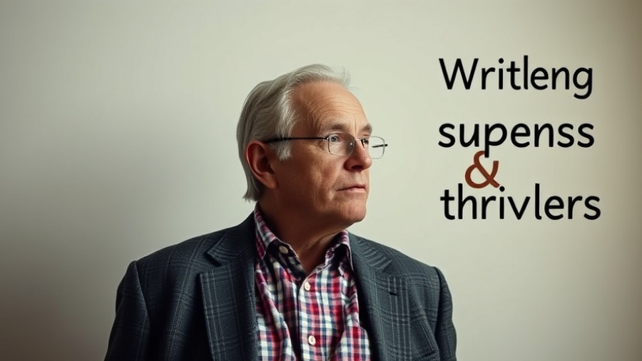 Thoughtful man discussing suspense thrillers, John Grisham courtroom dramas.