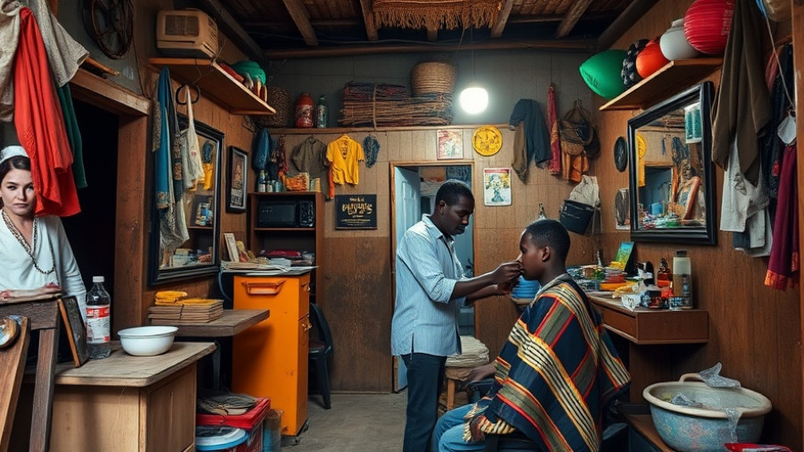 Local barbershop embodying SMEs and sustainable economic development