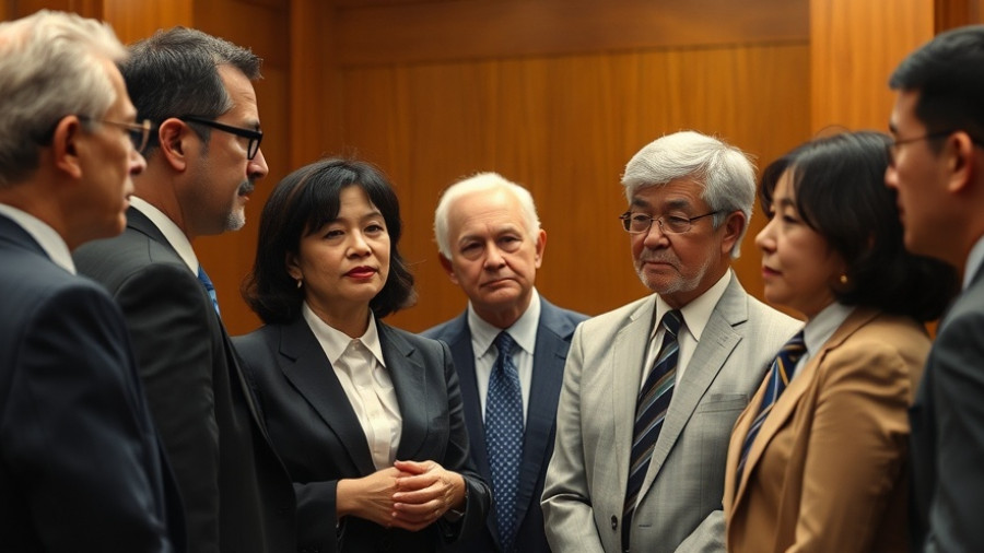 Meitei and Kuki-Zo conflict discussed by formally dressed individuals.