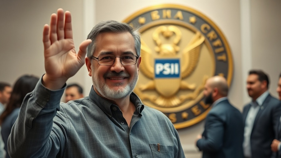 Rodrigo Paz at event for economic reform in Bolivia.