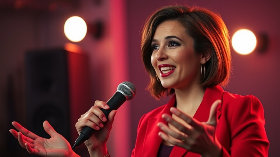 Engaged speaker discusses AI remembers everything in studio setting.