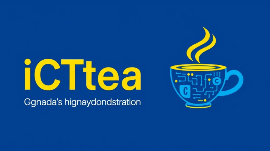 Logo for ICTea, highlighting Uganda technology and innovation hubs