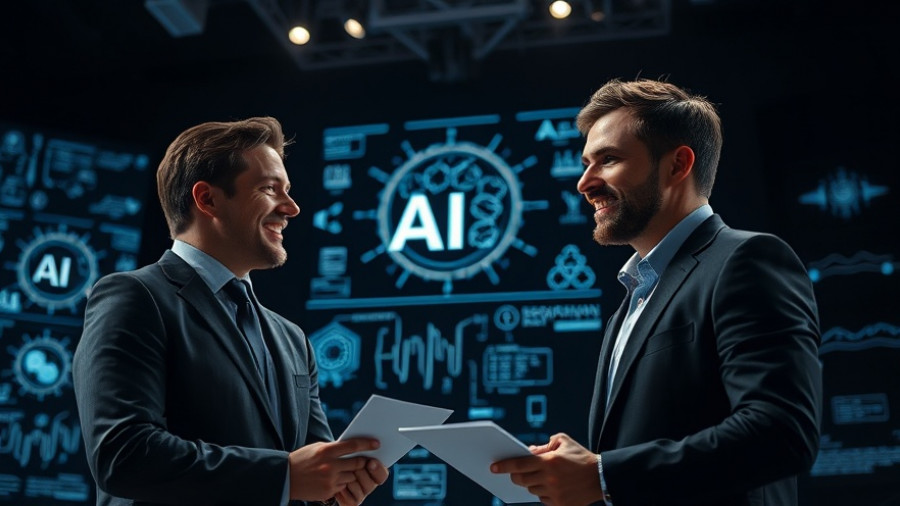 AI Agents Transforming Autonomous Workflows presentation with smiling presenters.