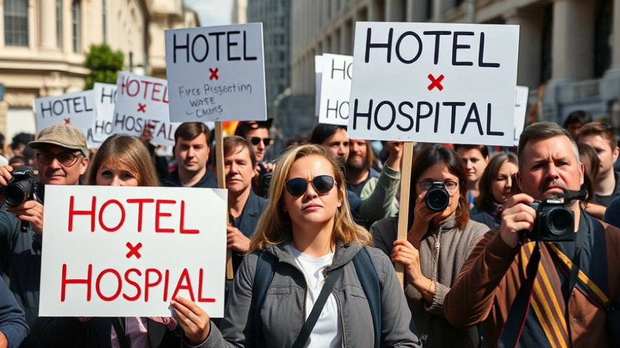 Young people protest against privilege, holding signs and cameras.