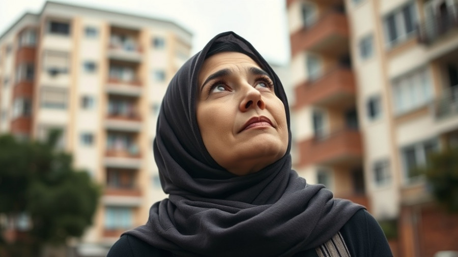 Gaza breast cancer evacuation appeal showing a hopeful woman.