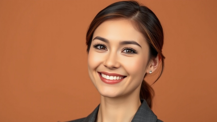 Professional woman smiling in leadership discussion for succession planning in Africa.