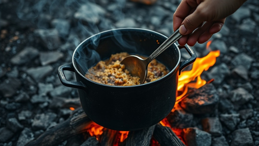 Gaza cooking crisis highlighting humanitarian failure with open fire cooking.