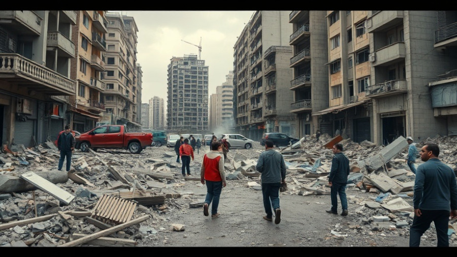 Oworonshoki demolitions aftermath, residents among debris.