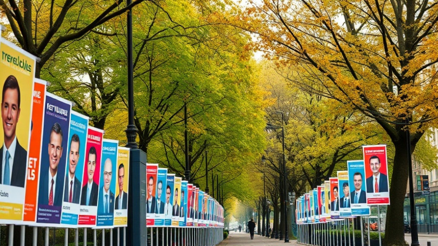 Netherlands election posters illustrating voter disillusionment.