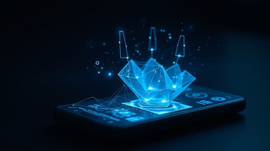 AI boom impacting trade depicted in a futuristic digital landscape.