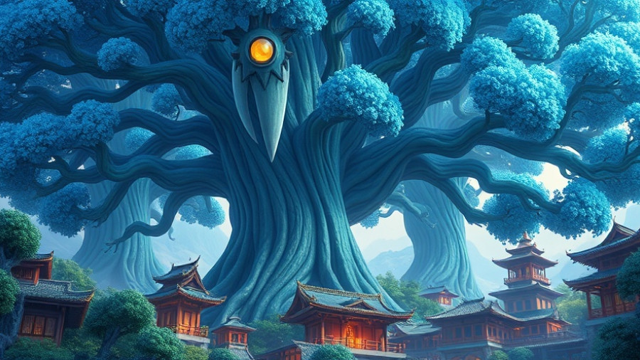 Unreal Engine Student Showcase 2025 animated fantasy scene.