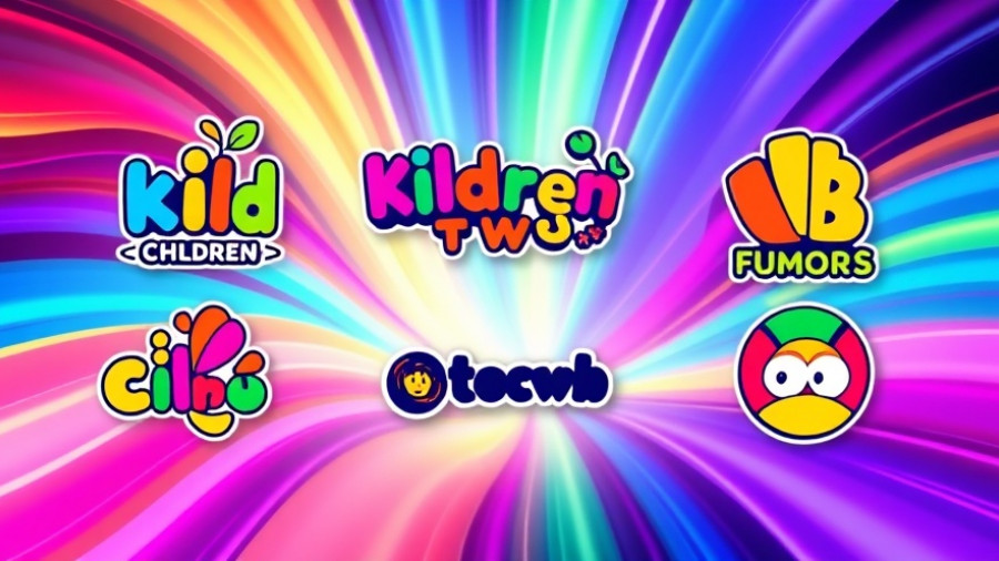 AI-powered creativity and cinematic transformations of children's network logos.