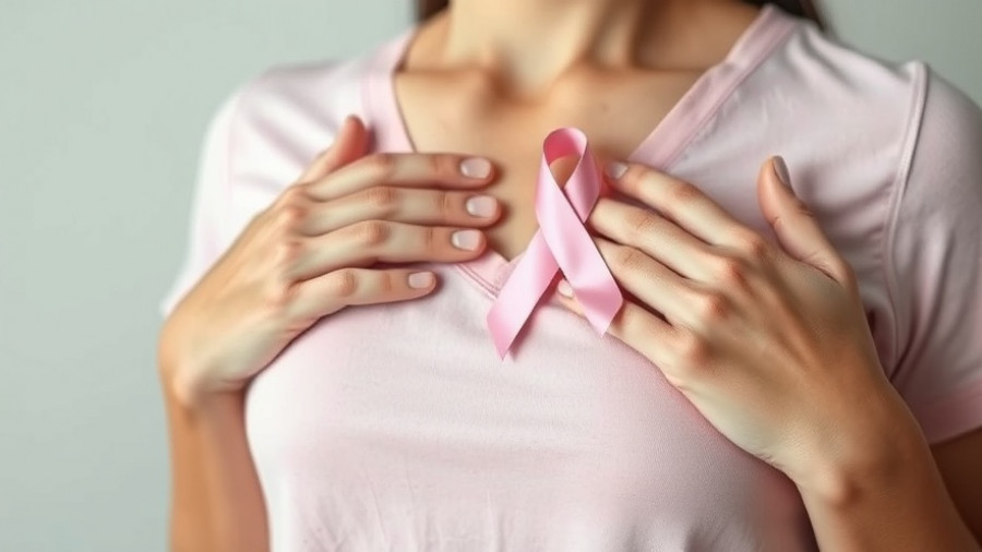 Breast cancer awareness in Nigeria highlighted with pink ribbon.