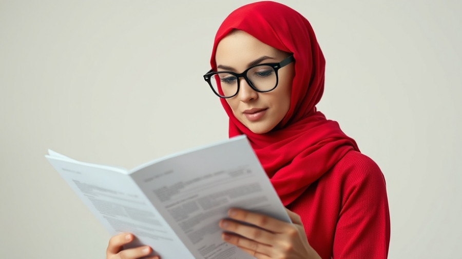 Tanzania Political Leadership Transition: Woman in red headscarf reading.