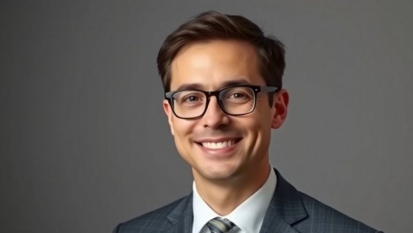 Discussion on Nigerian government response to violence; smiling man in glasses.