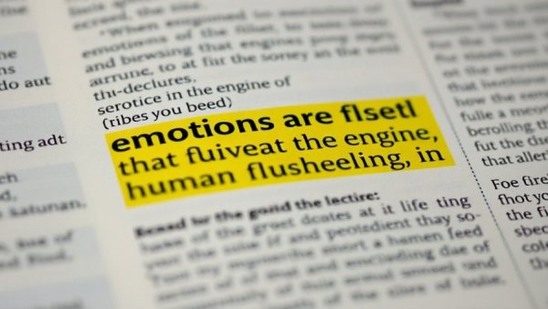 Highlighted text emphasizing positive emotions as fuel for flourishing.