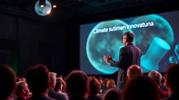 Innovative talk on turning pollution into products at a TED event.