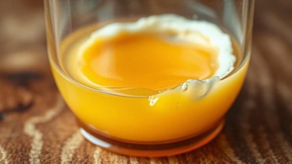 Bouncing Egg Science Experiment with dissolved egg in vinegar.