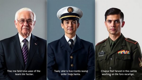 African military civil relations in focus; officials and soldier in a collage.