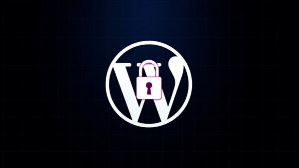 Open Source WordPress security logo on dark background