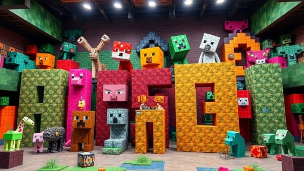 AI-powered creativity in cinematic Minecraft transformations.