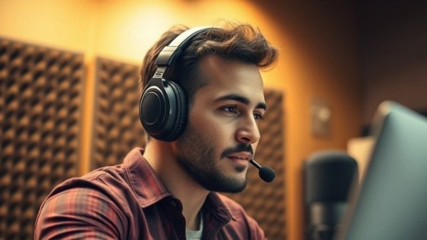 Focused man engaged in podcast discussion, Claude 4.5 Opus Efficiency topic.