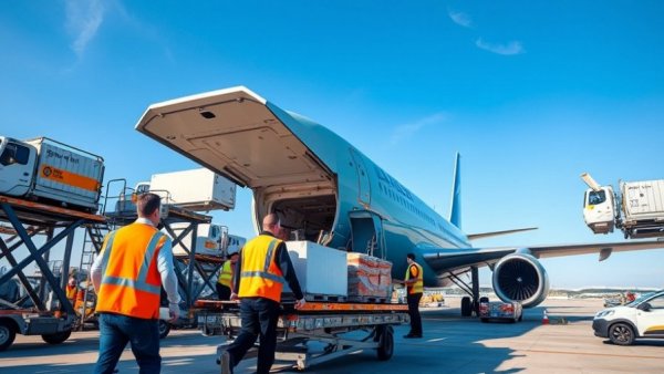 Cargo operations for digital air freight in East Africa.