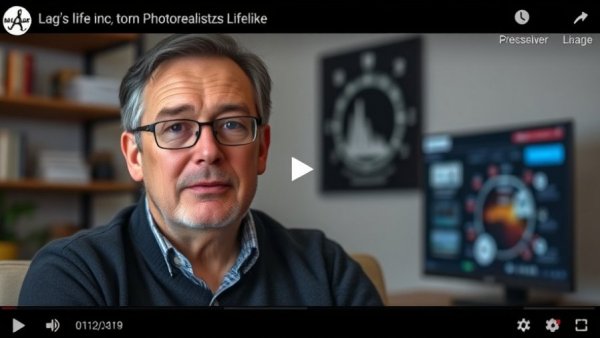 Informative video thumbnail about AI Africa film makers and developers featuring a speaker discussing JAX.