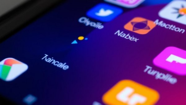 AI Africa filmmakers and developers visual interface screen with app icons