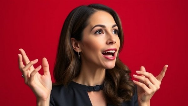 Elegant speaker passionately addressing audience, Misty Copeland adversity legacy ballet.