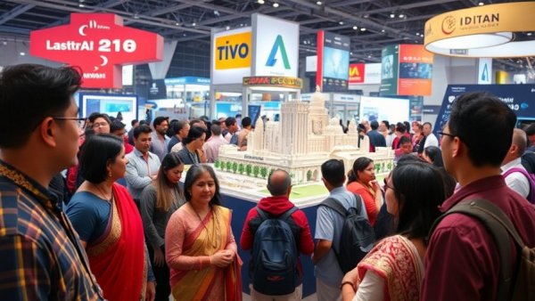 RUA AlHaram AlMakki Company signs MoUs at bustling convention.