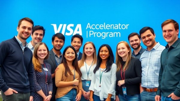 Diverse group at Visa Africa Fintech Accelerator event.