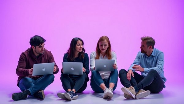 Discussion on AI browser bans and top software flaws 2025 by four people.