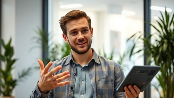 Boost productivity with reMarkable Paper Pro, young man explaining features.