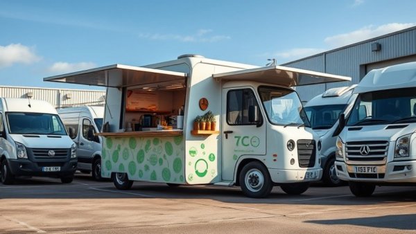 Electric catering truck showcasing Ground Support Equipment Innovations