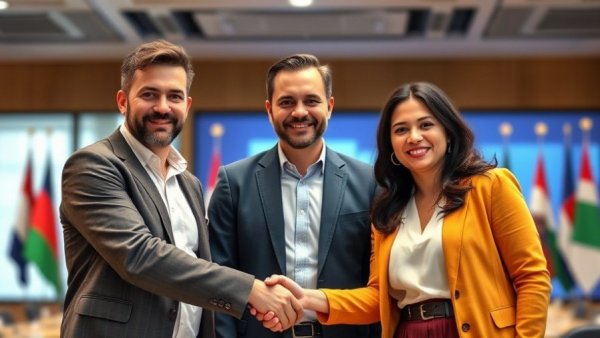 Nigeria US health cooperation agreement signing ceremony with smiling officials.