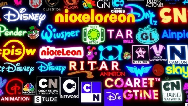 AI-powered creativity and cinematic transformations in animated studio logos.