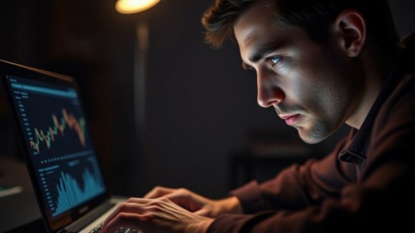 Analyzing cryptocurrency trends on laptop for 2026 Crypto Trends