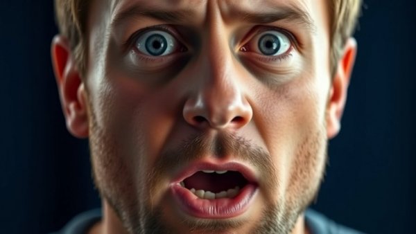 US capture Maduro news close-up of surprised male figure speaking.