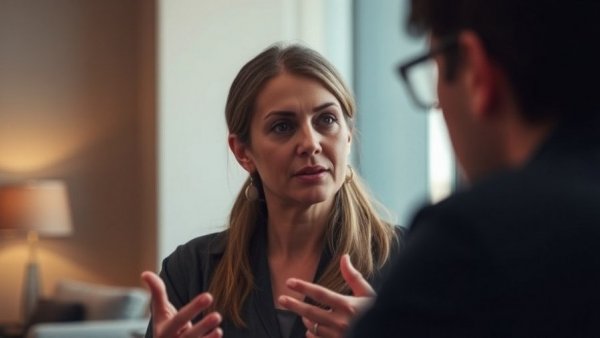Woman discusses gender-based violence, highlighting male violence impacts women’s lives.