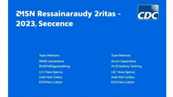 NHSN Hospital Respiratory Data Analysis 2025 training slide with CDC logo.