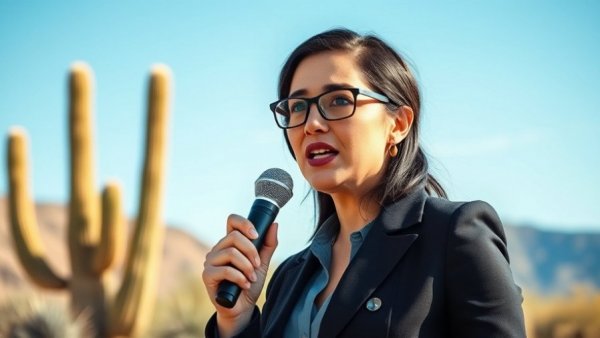 Woman speaking about how Jupiter almost became a star outdoors.