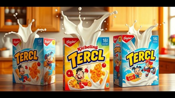 AI-powered creativity and cinematic transformations in cereal box animations.
