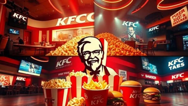 Cinematic KFC-themed collages showcasing AI-powered creativity.