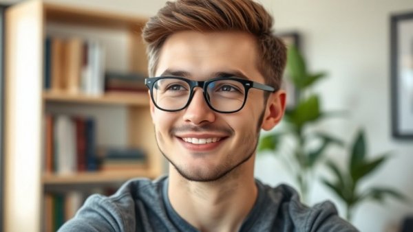 Thoughtful young man discussing productivity and goal setting for wealth creation.