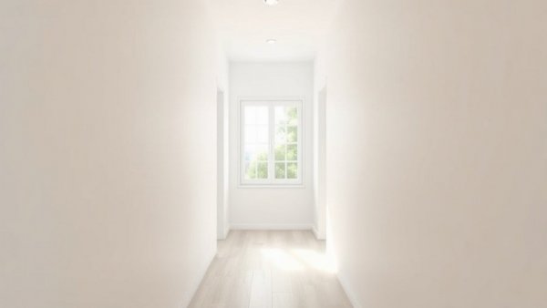 Maximize small spaces with AI: modern hallway design tips.